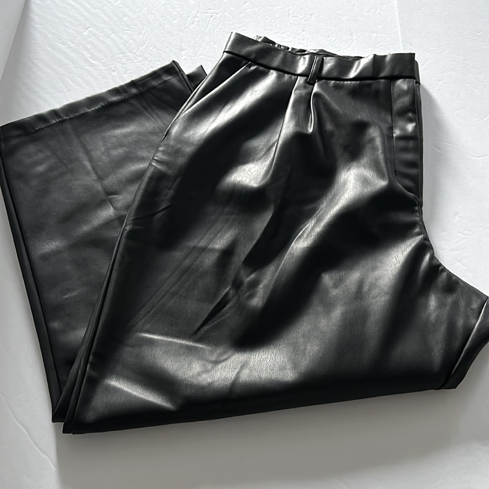 ABERCROMBIE & FITCH || Curve Love Sloane Tailored Wide Leg Pants. Sz. XXL - Picture 9 of 15